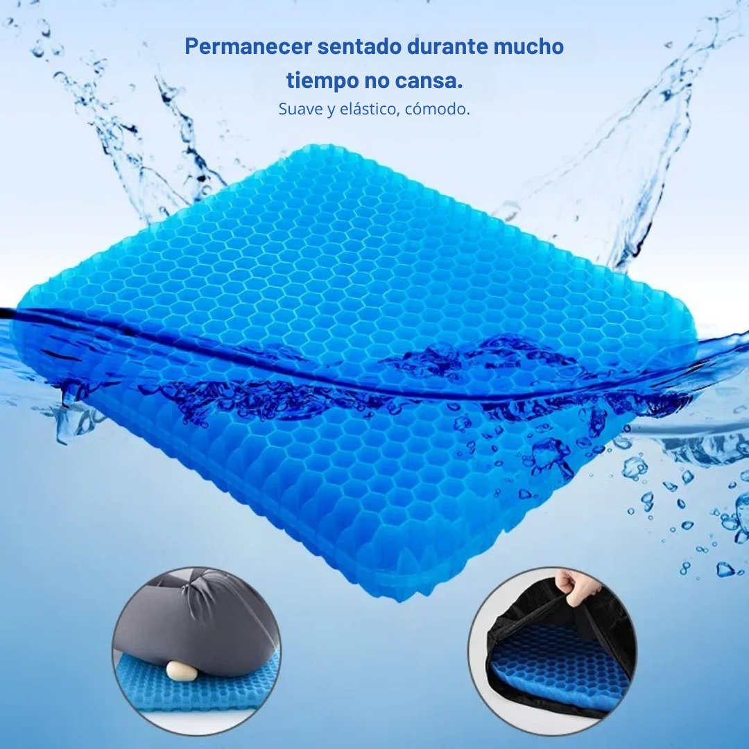 FlexiGel™ – Alivio inmediato para largas horas sentado + 🎁Regaló Gratis