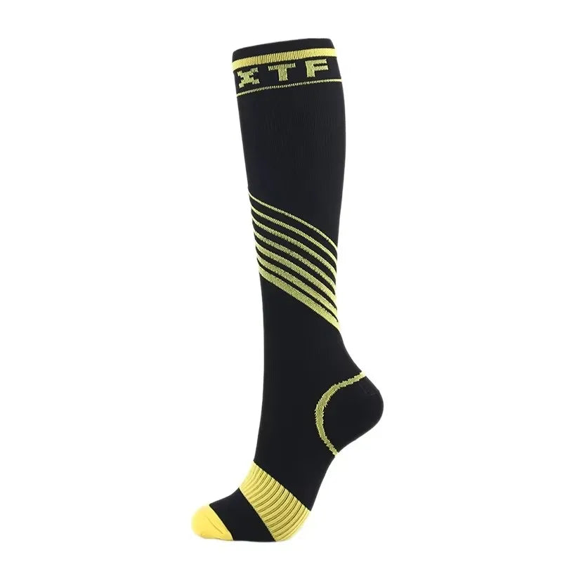 Compression Socks Medical Prevention Of Varicose Veins Anti Fatigue Nylon Care Socks Gym Outdoor Sports Running Football Cycling