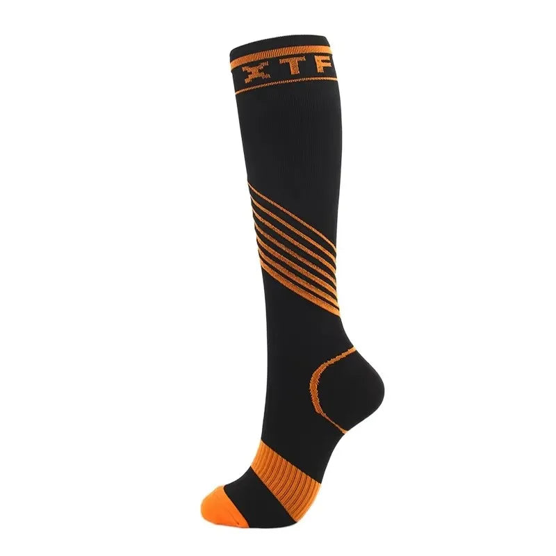 Compression Socks Medical Prevention Of Varicose Veins Anti Fatigue Nylon Care Socks Gym Outdoor Sports Running Football Cycling