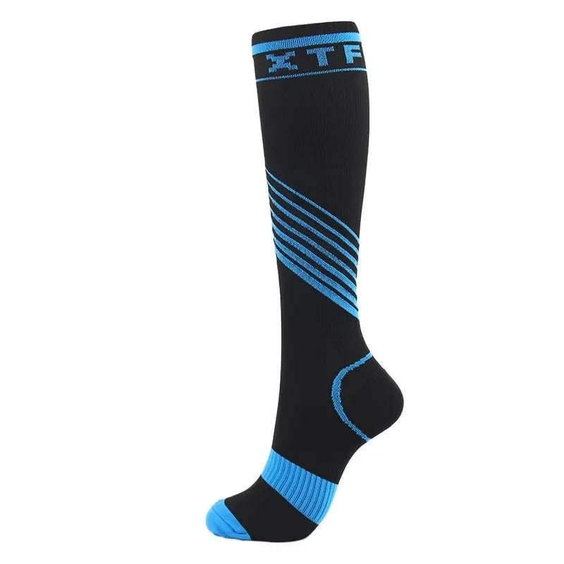 Compression Socks Medical Prevention Of Varicose Veins Anti Fatigue Nylon Care Socks Gym Outdoor Sports Running Football Cycling