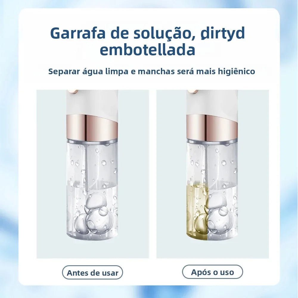 Removedor de Puntos Negros Eléctrico con Burbujas de Agua – Limpieza Facial Profunda y Succión al Vacío