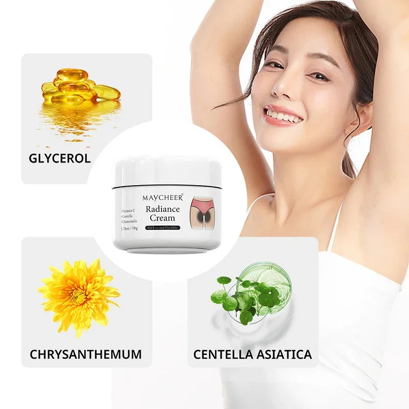 Crema Blanqueadora LumiGlow™ – Íntima y Corporal