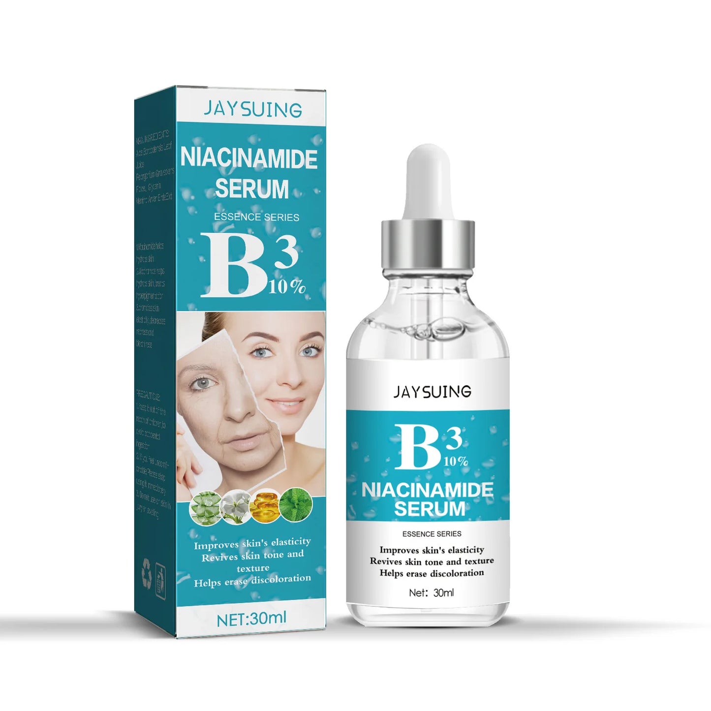 Sérum Facial Antiarrugas con Nicotinamida y Colágeno – Lifting, Reafirmante y Reparador