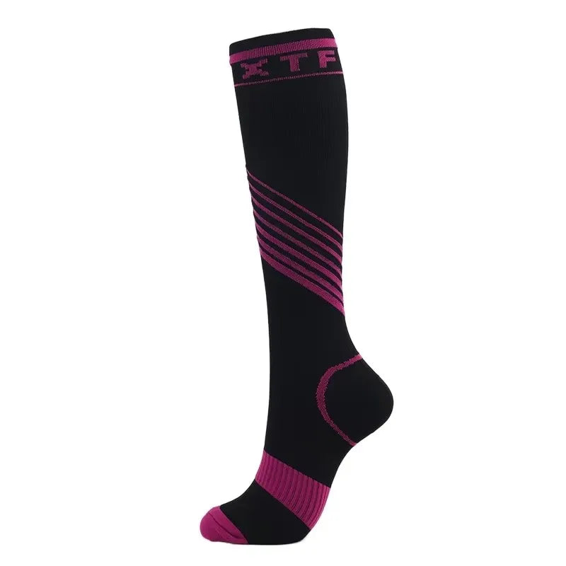 Compression Socks Medical Prevention Of Varicose Veins Anti Fatigue Nylon Care Socks Gym Outdoor Sports Running Football Cycling
