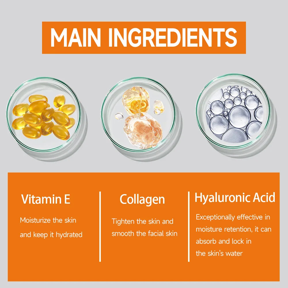 Crema Facial de Cúrcuma y Vitamina C – Hidratante, Antiarrugas y Reafirmante