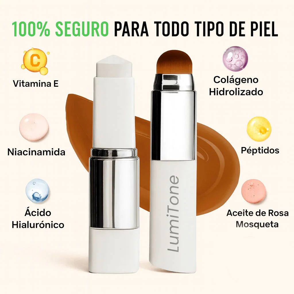 Base coreana LumiTone™ en roll-on que se adapta a tu tono natural