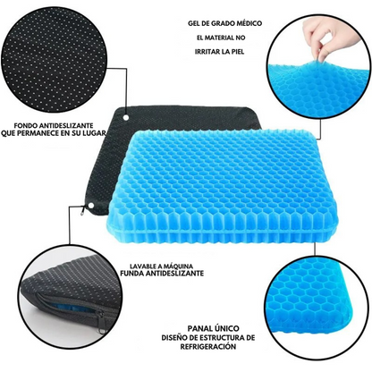 FlexiGel™ – Alivio inmediato para largas horas sentado + 🎁Regaló Gratis